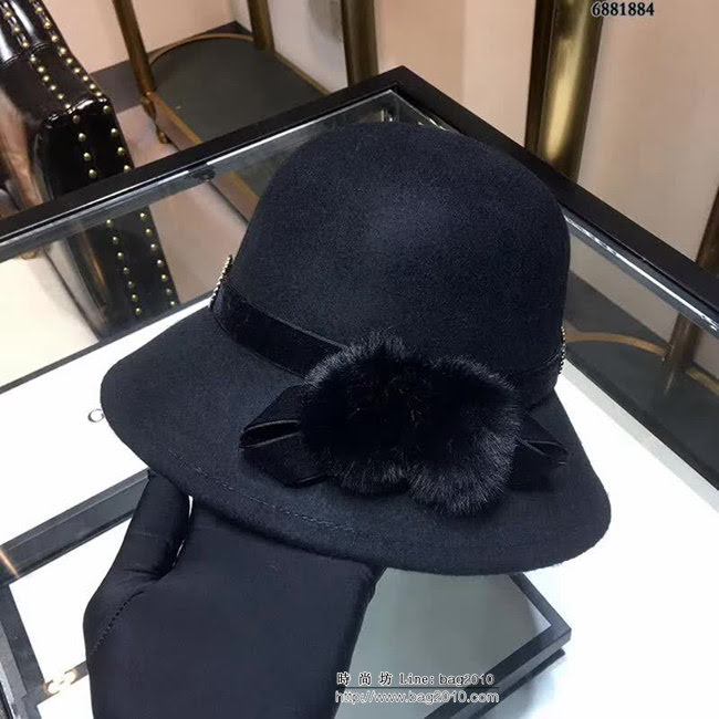 CHANEL香奈兒 2018新款 百搭單品秋冬盆帽 6881884 LLWJ5766